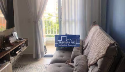 Apartamento com 2 dormitórios à venda, 50 m² - Vila Pires - Santo André/SP