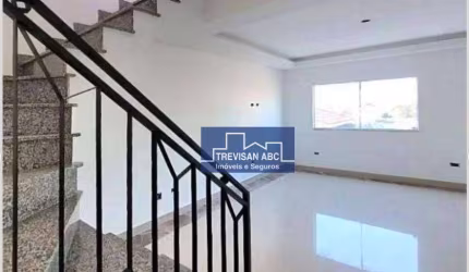 Cobertura com 2 dormitórios para alugar, 110 m² - Campestre - Santo André/SP