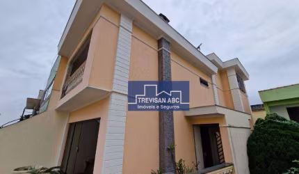 Sobrado com 3 dormitórios à venda, 253 m² - Vila Mazzei - Santo André/SP