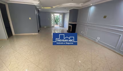 Sobrado em condomínio fechado, com 5 dormitórios para alugar, 389 m² - Jardim São Caetano - São Caetano do Sul/SP