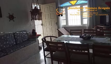 Casa para Venda em Mongaguá, Balneário Itaoca, 3 dormitórios, 1 suíte, 2 banheiros, 2 vagas