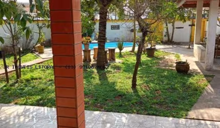 Casa Térrea para Venda em Itanhaém, Cibratel II, 3 dormitórios, 1 suíte, 3 banheiros, 3 vagas