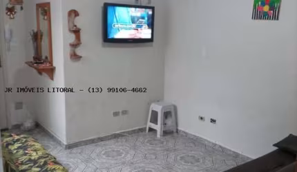 Apartamento para Venda em Praia Grande, Ocian, 1 dormitório, 1 banheiro, 1 vaga