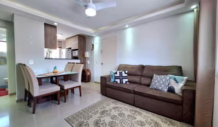 Apartamento para Venda em Sumaré, Residencial Real Parque Sumaré, 2 dormitórios, 1 banheiro, 1 vaga