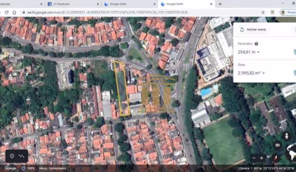 Área à venda, 2594 m² por R$ 2.200.000,00 - Jardim da Granja - São José dos Campos/SP