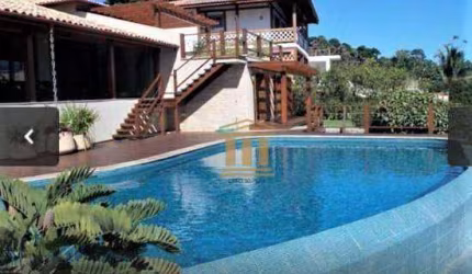 Casa com 4 dormitórios à venda, 500 m² por R$ 6.500.000,00 - Urubu - Ilhabela/SP