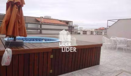 Cobertura com 4 dormitórios à venda, 220 m² por R$ 1.200.000,00 - Praia do Forte - Cabo Frio/RJ