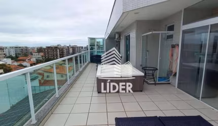 Cobertura com 3 dormitórios à venda, 174 m² por R$ 1.250.000,00 - Vila Nova - Cabo Frio/RJ