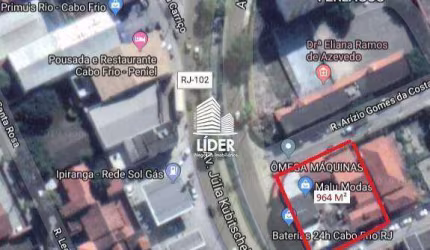 Terreno à venda próximo ao Centro - Cabo Frio (RJ)