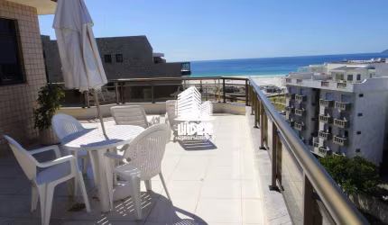 Cobertura á venda com vista mar próximo a Praia do Forte - Cabo Frio (RJ)