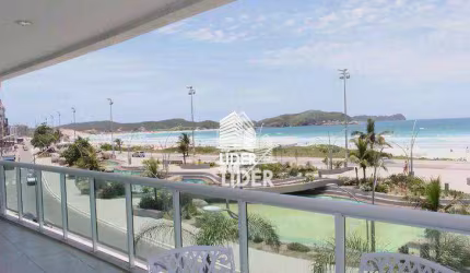 Apartamento com 4 dormitórios à venda, 160 m² por R$ 2.900.000,00 - Praia do Forte - Cabo Frio/RJ