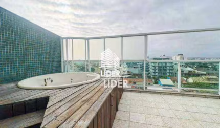 Cobertura com 3 dormitórios à venda, 194 m² por R$ 1.280.000,00 - Braga - Cabo Frio/RJ