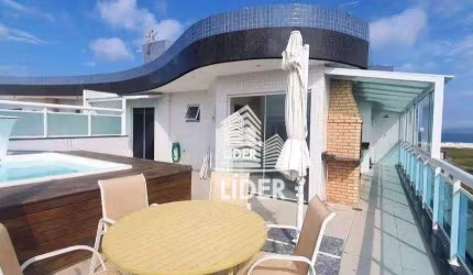 Cobertura com 4 dormitórios à venda, 195 m² por R$ 1.500.000,00 - Dunas - Cabo Frio/RJ