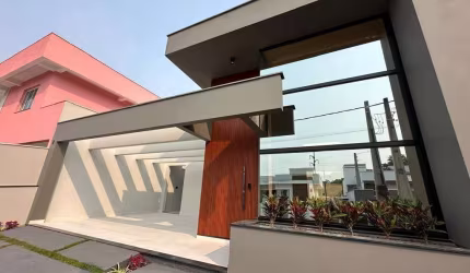 Casa dos sonhos em um loteamento seguro e tranquilo!