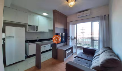 Apartamento com 2 dormitórios para alugar, 58 m² por R$ 2.986,12/mês - Jardim Jacyra - Americana/SP