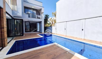 Casa com 3 dormitórios à venda, 289 m² por R$ 2.700.000,00 - Condomínio Terras do Imperador - Americana/SP
