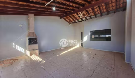 Casa com 3 dormitórios para alugar, 159 m² por R$ 2.594,98/mês - Parque Nova Carioba - Americana/SP