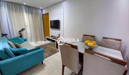 Apartamento com 2 dormitórios à venda, 61 m² por R$ 269.000,00 - Jardim Bela Vista - Americana/SP
