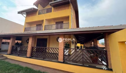 Casa com 3 dormitórios para alugar, 465 m² por R$ 6.278,00/mês - Vila Brasil - Santa Bárbara D'Oeste/SP