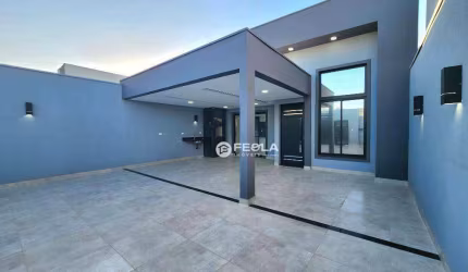 Casa com 3 dormitórios à venda, 119 m² por R$ 990.000 - Terra Azul - Santa Bárbara D'Oeste/SP