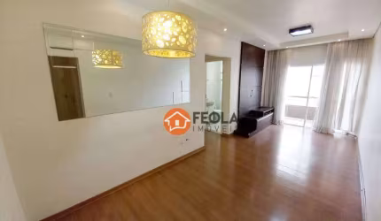 Apartamento com 2 dormitórios para alugar, 70 m² por R$ 2.128,94/mês - Vila Santa Maria - Americana/SP