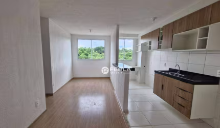 Apartamento com 2 dormitórios para alugar, 42 m² por R$ 1.270,00/mês - Recreio Alvorada - Santa Bárbara D'Oeste/SP
