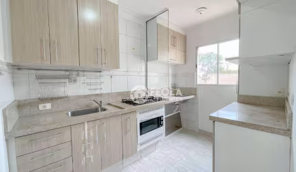Apartamento com 3 dormitórios para alugar, 60 m² por R$ 1.900,00/mês - Parque Universitário - Americana/SP
