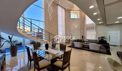 Casa, 438 m² - venda por R$ 3.200.000,00 ou aluguel por R$ 18.751,00/mês - Loteamento Residencial Jardim dos Ipês Amarelos - Americana/SP