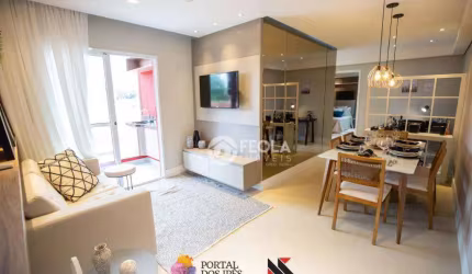 Apartamento com 2 dormitórios à venda, 55 m² por R$ 324.000,00 - Loteamento Colina Santa Bárbara - Santa Bárbara D'Oeste/SP