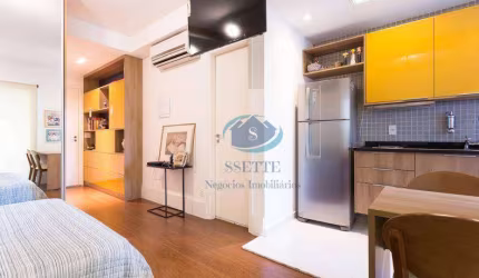 Apartamento com 1 dormitório à venda, 34 m² por R$ 585.000,00 - Brooklin - São Paulo/SP