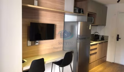 Studio com 1 dormitório para alugar, 25 m² por R$ 3.930,00/mês - Campo Belo - São Paulo/SP