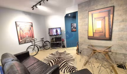 Apartamento com 1 dormitório à venda, 43 m² por R$ 450.000,00 - Vila Andrade - São Paulo/SP