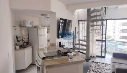 Apartamento Duplex com 1 dormitório à venda, 54 m² por R$ 530.000,00 - Aclimação - São Paulo/SP