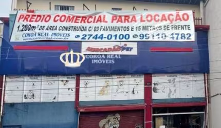 Prédio Comercial para Locação em São Paulo-SP: 1.200m², 3 Banheiros, 5 Vagas na Cidade Patriarca