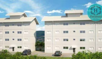 Apartamento com 2 dormitórios à venda, 60 m² por R$ 245.000,00 - Parque Residencial Maria Elmira - Caçapava/SP