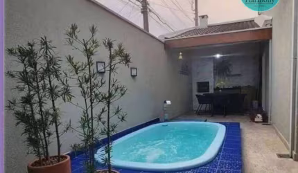 Sobrado com 2 dormitórios à venda, 110 m² por R$ 405.000,00 - Vila Santos - Caçapava/SP