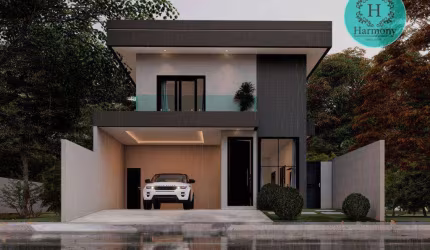 Sobrado com 3 dormitórios à venda, 180 m² por R$ 990.000,00 - Condominio Residencial Malibu - Caçapava/SP