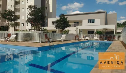 Apartamento com 3 dormitórios para alugar, 88 m² por R$ 3.238,00/mês - Morumbi - Paulínia/SP