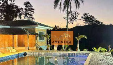 Sítio com 4 dormitórios à venda, 121000 m² por R$ 1.700.000 - Rombeiros - Cabreúva/SP