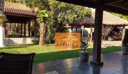 Chácara com 3 dormitórios para alugar, 2425 m² por R$ 15.000,00/mês - Morumbi - Paulínia/SP