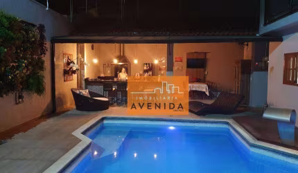 Casa com 3 suítes à venda, 374 m² por R$ 1.380.000 - Jardim América - Paulínia/SP