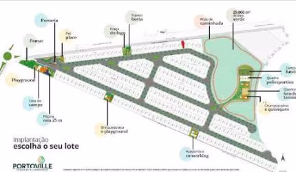 Terreno à venda, 300 m² por R$ 428.000,00 - Condomínio Porto Ville - Paulínia/SP