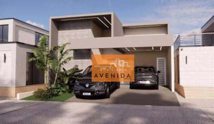 Casa com 3 dormitórios à venda, 140 m² por R$ 1.195.000 - Parque Brasil 500 - Paulínia/SP