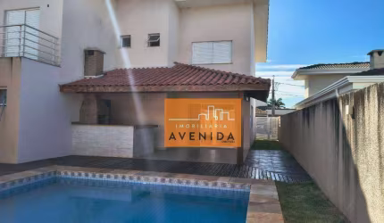 Sobrado com 4 dormitórios para alugar, 220 m² por R$ 7.750,00/mês - Parque Brasil 500 - Paulínia/SP