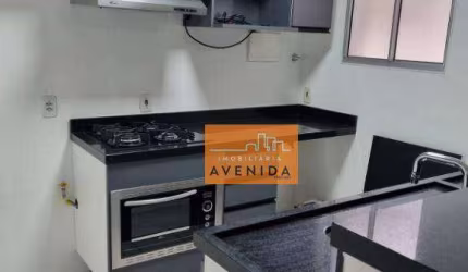 Apartamento com 2 dormitórios para alugar, 42 m² por R$ 2.400,00/mês - Vila José Paulino Nogueira - Paulínia/SP