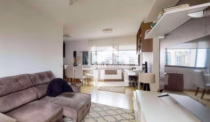 Apartamento à venda com 2 dormitórios sendo 1 suíte, 2 banheiros e 2 vagas de garagem. Localizado em Moema Índios.