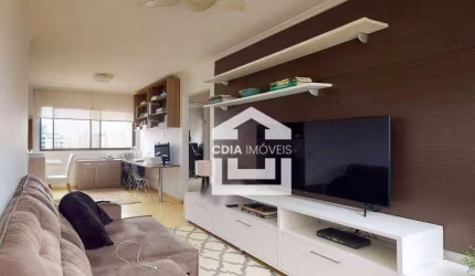 Apartamento à venda com 2 dormitórios sendo 1 suíte, 2 banheiros e 2 vagas de garagem. Localizado em Moema Índios.