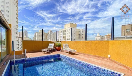 Cobertura com 3 dormitórios à venda, 185 m² - Vila Gumercindo - São Paulo/SP