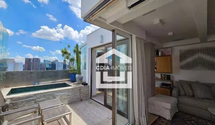 Cobertura com 1 dormitório à venda, 110 m² por R$ 2.280.000 - Vila Nova Conceição - São Paulo/SP