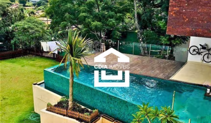 Casa com 4 dormitórios para alugar, 550 m² por R$ 25.329,00/mês - Granja Viana - Fazendinha - Carapicuíba/SP
